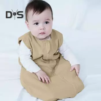 Детский спальный мешок, ультрамягкий жилет, одеяло, сохраняющее тепло, унисекс, застежка-молния, спальный мешок для новорожденных, реквизит для фотосъемки, одежда для сна S серый