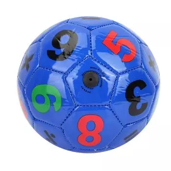 Детский спортивный футбольный мяч для спорта на открытом воздухе, размер 2, спортивный инвентарь для тренировок(Фиолетовый номер)