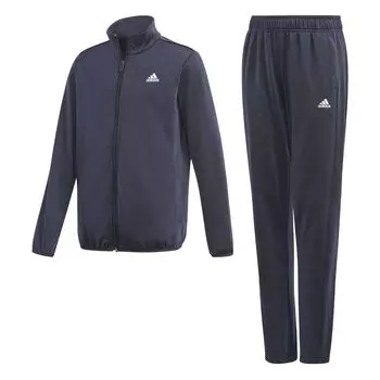 Детский спортивный костюм Essentials 29326 Толстовка и брюки Legend Legend [Adidas] Комплект, Верх Чернила/Белый, Низ Чернила/Белый (GN3976)