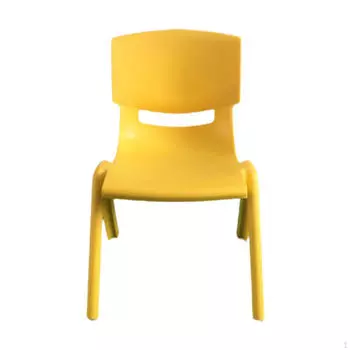 Детский стул для использования в классе и дома жёлтый