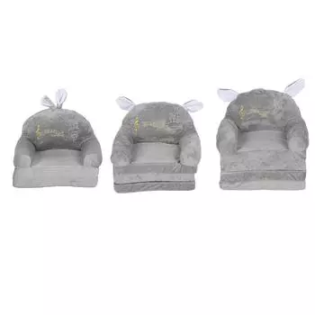 Детский стул, милый мультяшный удобный прочный износостойкий портативный детский диван для дома Sc Folding in half