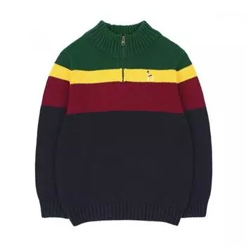 Детский свитер Hazzys с высоким воротом и застежкой-молнией Huw11kp05m Dn 100