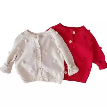 Детский свитер, пальто, весенне-осенний вязаный кардиган, свитер для маленьких девочек, вязаные свитера с розами, пальто, зимние свитера, топ 110