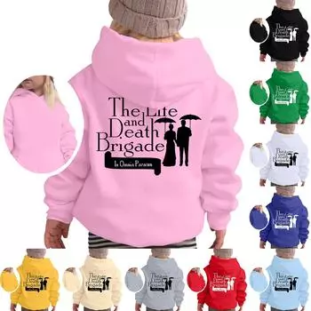 Детский свитер с капюшоном с длинным рукавом, повседневный, удобный, свободный, легкий свитер 110 бежевый