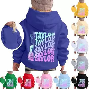 Детский свитер с капюшоном с длинным рукавом, повседневный, удобный, свободный, легкий свитер 150 хаки