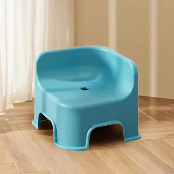 Детский табурет для ванной, элегантный и практичный синий