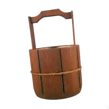 Детский танцевальный реквизит для посадки в горшок, деревянный цветочный горшок для цветов, деревянный цветочный горшок для