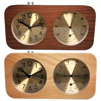 Детский тихий ночник-будильник с простой настройкой, работающий от батареек, настольные часы с термометром и гигрометром для спальни