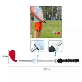 Детский тренажер для игры в гольф, тренировочная штанга, разминка, тренировочное оборудование для начинающих,