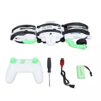 Детский трюковой автомобиль с дистанционным управлением 2,4 ГГц, высокая скорость, вращение на 360 градусов, 6 каналов, деформация, кувырки