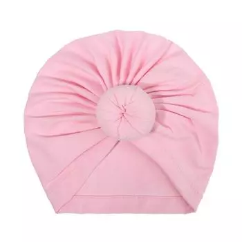 Детский тюрбан для новорожденных Шапка Эластичная детская шапка Мягкая хлопковая нейлоновая повязка на голову Шапки для малышей Чепчик Шапки для девочек Аксессуары для волос