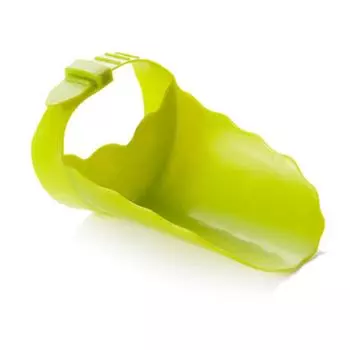 Детский удлинитель для крана PP Универсальный удлинитель для крана для мытья рук для малышей для дома Зеленый зелёный