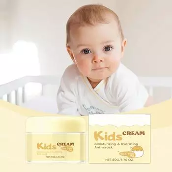 Детский увлажняющий крем Мягкий увлажняющий увлажняющий уход за кожей лица Ежедневный крем для ухода One Size