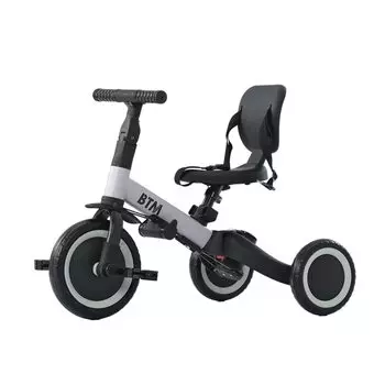 Детский велосипед Comfort Sanrinsha Дети 3 года Легко собрать 1 год Игрушки Рейтинг популярности Игрушки для катания Все дни рождения Мальчики серый