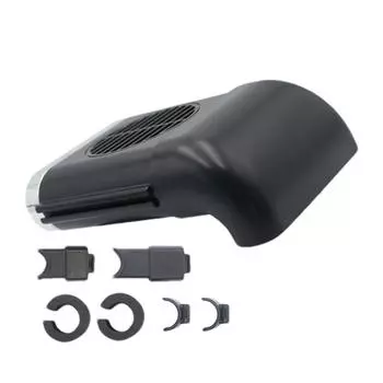 Детский вентилятор для автомобильного сиденья Вентиляторы охлаждения автомобиля Вентилятор охлаждения транспортного средства Крутые автомобильные аксессуары Портативный кондиционер для автомобиля 3 скорости настройки Эффективный чёрный