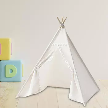 Детский вигвам для игр на открытом воздухе в помещении, портативный для мальчиков и девочек, подарки, игровой домик, игровая палатка, игрушки, дом белый