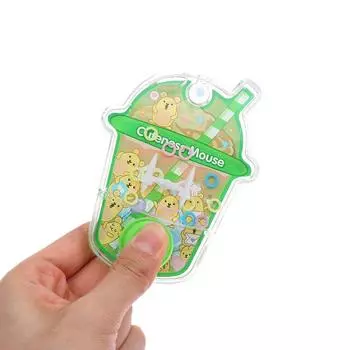 Детский водный игровой автомат с кольцом, портативный игровой автомат с кольцом, развивающие игрушки для мальчиков и девочек розовый