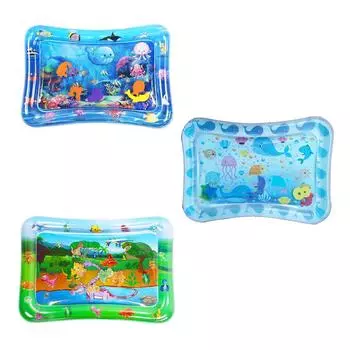 Детский водный игровой коврик, надувной детский коврик для игр на животе, подушка для малышей, забавная игра