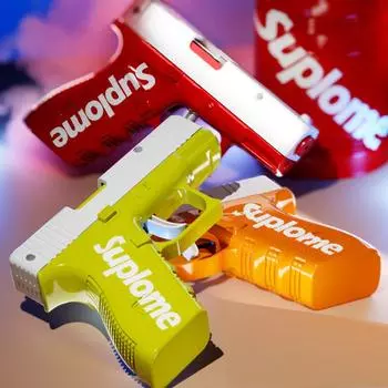 Детский водяной пистолет ручной непрерывный водяной пистолет Glock для мальчиков и девочек игровые игрушки-ведра для охлаждения летом водяной пистолет