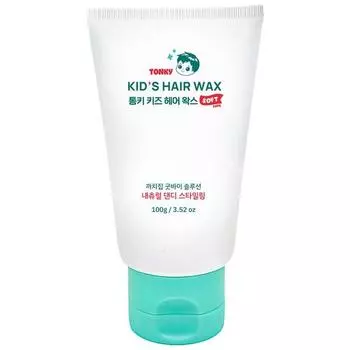 Детский воск для волос Pink Princess Tongki Soft Type, 100г, 1 штука, лучшие мужские средства для волос из Кореи
