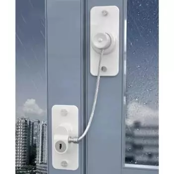 Детский замок безопасности для защиты холодильника/окна/двери детский замок безопасности для детей и малышей замок для шкафа с ключами белый