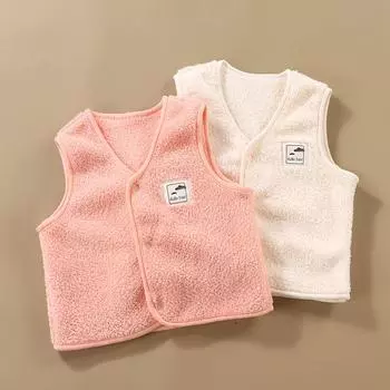 Детский жилет Детский плюшевый теплый жилет Куртка 100