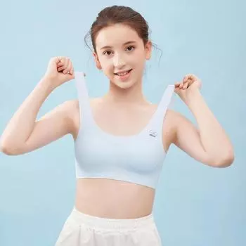 Детский жилет, нижнее белье, бюстгальтер для девочек, детское нижнее белье для подростков, одежда для подростков, спортивные бюстгальтеры для бега