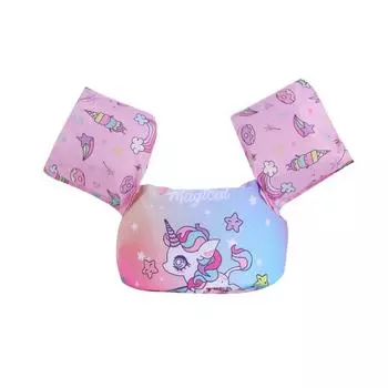 Детский жилет плавучести, нарукавники для плавания, спасательный жилет для плавания, бассейн, лето, подарок Unicorn