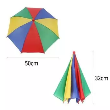 Детский зонт от солнца, складной, ветрозащитный, для рыбалки, пешего туризма, пляжа, кемпинга, солнцезащитные головные уборы