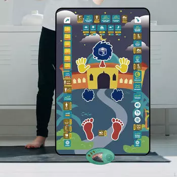 Детское электронное интерактивное одеяло для поклонения, детский молитвенный коврик для путешествий Style A