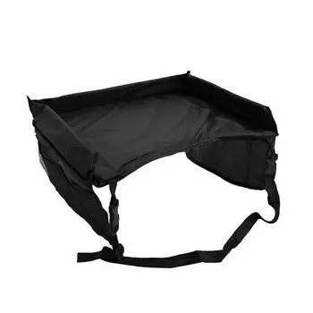 Детское автокресло, дорожный лоток, водонепроницаемый безопасный игровой столик для закусок, органайзер для хранения автокресел, колясок, домашних путешествий розовый