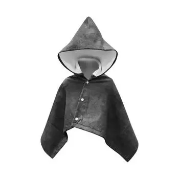 Детское банное полотенце с капюшоном, накидка, детский халат с капюшоном, мультфильм One Size