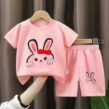 Детское бархатное худи-свитер Осень/Зима Новое первое изделие для теплой одежды для мальчиков, Детская толстая вязаная одежда, Детская одежда 73cm розовый