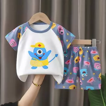 Детское бархатное худи-свитер Осень/Зима Новое первое изделие для теплой одежды для мальчиков, Детская толстая вязаная одежда, Детская одежда 73cm розовый