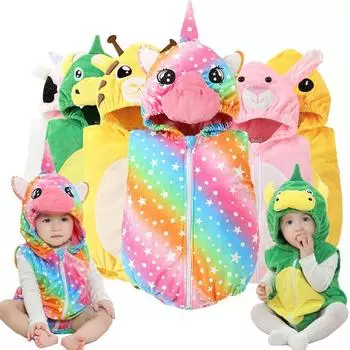 Детское боди унисекс, жилет, одежда для косплея, комбинезон на молнии для новорожденных девочек и мальчиков, комбинезон с треугольными буквами для малышей, пижамная одежда 80 fit 6-12M