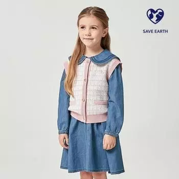 Детское джинсовое платье Hazzys Hts02na54m Blue/130