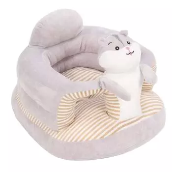 Детское кресло для поддержки, симпатичное мультяшное кресло для младенцев, мягкое детское кресло для обучения сидению, устойчивое детское кресло