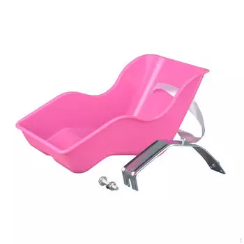 Детское кукольное сиденье Легко установить Переносное кресло Украшение для мальчиков девочек Мягкая игрушка