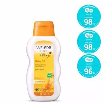 Детское масло Weleda с календулой 200 мл (недушистый)