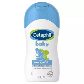 Детское массажное масло Cetaphil, 200 мл, белое