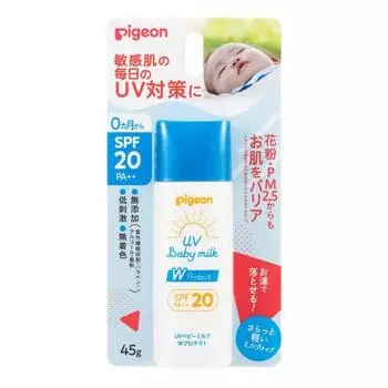 Детское молочко Pigeon UV с защитой SPF20