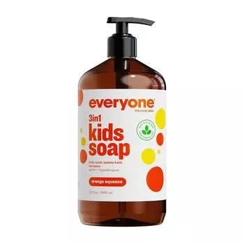 Детское мыло 3 в 1, апельсиновый сок, 32 жидких унции