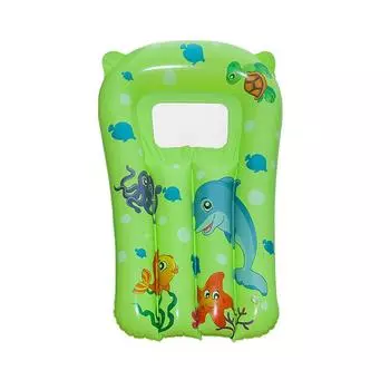 Детское надувное кресло-поплавок для бассейна, плавательный круг, водный гамак, плавательный круг для бассейна, летний реквизит для детской фотосъемки зелёный