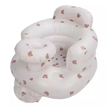 Детское надувное сиденье для младенцев, диван для поддержки спины, кресло для сидения, кресло для душа, напольное сиденье M Bear