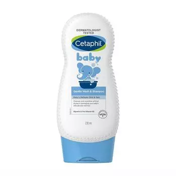 Детское нежное средство для душа и шампунь (230 мл), Gentle Wash & Shampoo Baby s Delicate Skin & Hair, Cetaphil