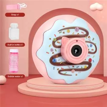 Детское освещение, музыка, пончик, пузырьковая камера, взаимодействие родителей и детей, пузырчатые игрушки, интересная машина для пузырей