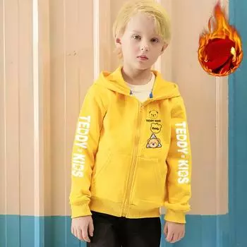 Детское пальто 2023. Зимнее повседневное флисовое пальто для мальчиков и девочек. 90cm розовый