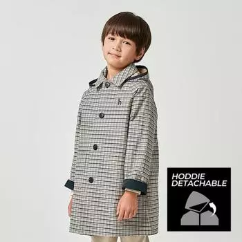 Детское пальто Hazzys со съемным капюшоном Hts11ct04m Nv Navy/130