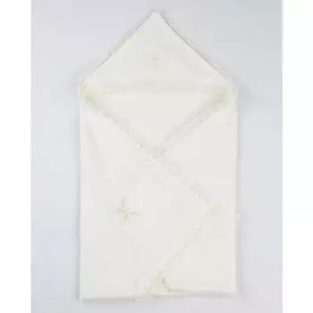 Детское пеленальное одеяло, белое 85X85 см
