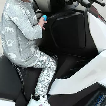 Детское переднее сиденье для мотоцикла из мягкой дышащей искусственной кожи для Voge SR250GT